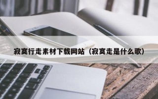 邹城寂寞行走素材下载网站（寂寞走是什么歌）